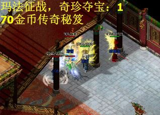 玛法征战，奇珍夺宝：170金币传奇秘笈