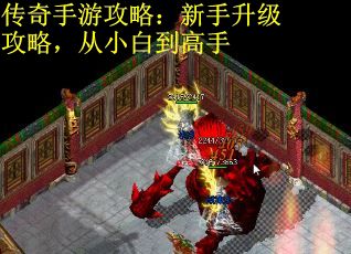 传奇手游攻略：新手升级攻略，从小白到高手