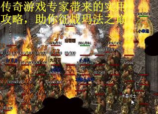 传奇游戏专家带来的实用攻略，助你征战玛法之巅