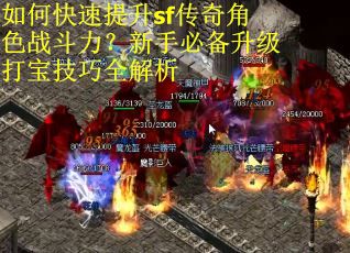 如何快速提升sf传奇角色战斗力？新手必备升级打宝技巧全解析