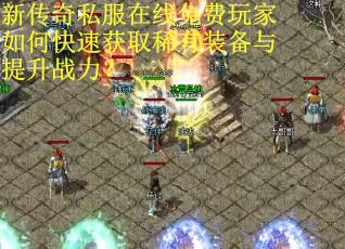 新传奇私服在线免费玩家如何快速获取稀有装备与提升战力？
