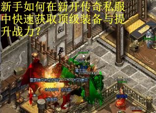 新手如何在新开传奇私服中快速获取顶级装备与提升战力？
