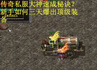 传奇私服大神速成秘诀？新手如何三天爆出顶级装备