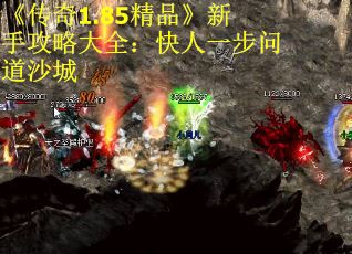 《传奇1.85精品》新手攻略大全：快人一步问道沙城