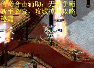 传奇合击辅助：无忧争霸新手必读，攻城掠地攻略秘籍