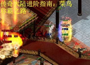传奇大陆进阶指南：菜鸟称霸之路