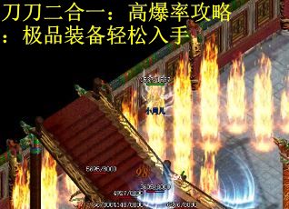 刀刀二合一：高爆率攻略：极品装备轻松入手