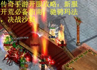 传奇手游开服攻略：新服开荒必备指南，驰骋玛法，决战沙城