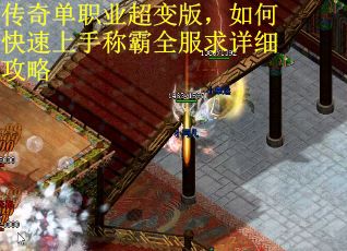 传奇单职业超变版，如何快速上手称霸全服求详细攻略