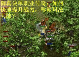 御真诀单职业传奇：如何快速提升战力，称霸玛法大陆？