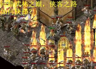 问鼎武林之巅，侠客之路如何抉择？