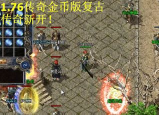 1.76传奇金币版复古传奇新开！