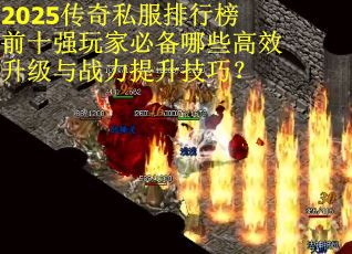 2025传奇私服排行榜前十强玩家必备哪些高效升级与战力提升技巧？