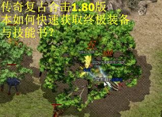 传奇复古合击1.80版本如何快速获取终极装备与技能书？