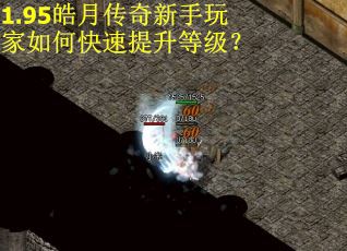 1.95皓月传奇新手玩家如何快速提升等级？