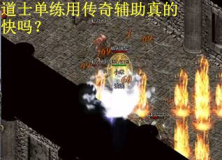 道士单练用传奇辅助真的快吗？