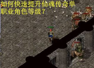 如何快速提升仙魂传奇单职业角色等级？