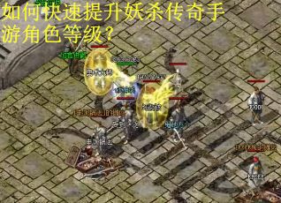 如何快速提升妖杀传奇手游角色等级？